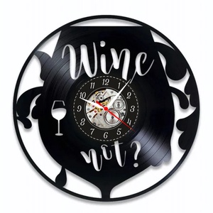 WINE NOT!-ceas de perete, Casă & Stil de viață, Accesorii pentru decorat casa, Decorațiuni de pereți, decorațiuni suspendate, Ceasuri de perete, , ARTYNOS