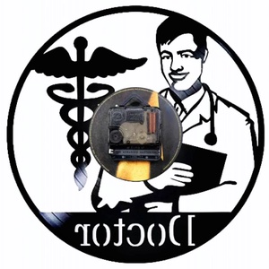 DOCTOR-ceas de perete(personalizabil) - casă & stil de viață - accesorii pentru decorat casa - decorațiuni de pereți, decorațiuni suspendate - ceasuri de perete - Artynos.ro