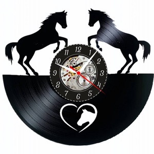 LOVE HORSE- ceas de perete, Casă & Stil de viață, Accesorii pentru decorat casa, Decorațiuni de pereți, decorațiuni suspendate, Ceasuri de perete, , ARTYNOS