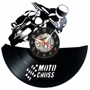 MOTO CROSS - ceas de perete, Casă & Stil de viață, Accesorii pentru decorat casa, Decorațiuni de pereți, decorațiuni suspendate, Ceasuri de perete, , ARTYNOS