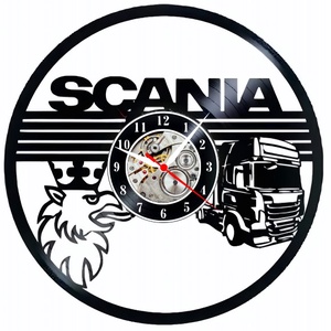 SCANIA- ceas de perete, Casă & Stil de viață, Accesorii pentru decorat casa, Decorațiuni de pereți, decorațiuni suspendate, Ceasuri de perete, , ARTYNOS