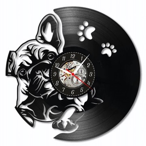 BULDOG FRANCEZ-ceas de perete, Casă & Stil de viață, Accesorii pentru decorat casa, Decorațiuni de pereți, decorațiuni suspendate, Ceasuri de perete, , ARTYNOS