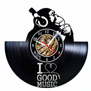 I LOVE GOOD MUSIC- ceas de perete, Casă & Stil de viață, Accesorii pentru decorat casa, Decorațiuni de pereți, decorațiuni suspendate, Ceasuri de perete, , ARTYNOS