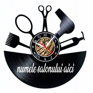 SALON COAFOR-ceas de perete (personalizabil), Casă & Stil de viață, Accesorii pentru decorat casa, Decorațiuni de pereți, decorațiuni suspendate, Ceasuri de perete, , ARTYNOS
