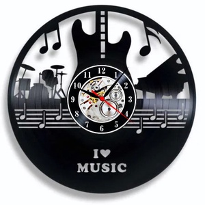 I LOVE MUSIC-ceas de perete, Casă & Stil de viață, Accesorii pentru decorat casa, Decorațiuni de pereți, decorațiuni suspendate, Ceasuri de perete, , ARTYNOS