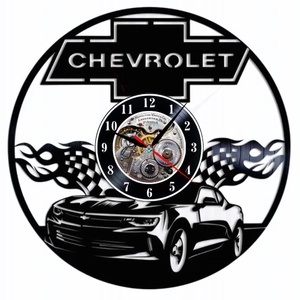 CHEVROLET- ceas de perete, Casă & Stil de viață, Accesorii pentru decorat casa, Decorațiuni de pereți, decorațiuni suspendate, Ceasuri de perete, , ARTYNOS