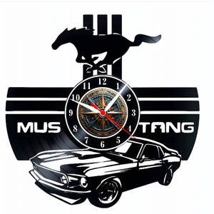 MUSTANG-ceas de perete, Casă & Stil de viață, Accesorii pentru decorat casa, Decorațiuni de pereți, decorațiuni suspendate, Ceasuri de perete, , ARTYNOS