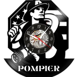 POMPIER-ceas de perete, Casă & Stil de viață, Accesorii pentru decorat casa, Decorațiuni de pereți, decorațiuni suspendate, Ceasuri de perete, , ARTYNOS