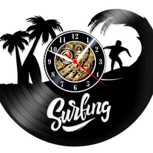 SURFING-ceas de perete, Casă & Stil de viață, Accesorii pentru decorat casa, Decorațiuni de pereți, decorațiuni suspendate, Ceasuri de perete, , ARTYNOS