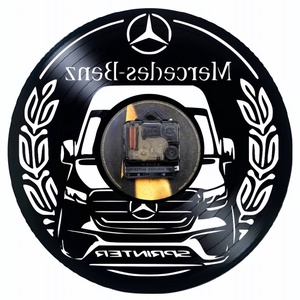 MERCEDES SPRINTER- ceas de perete - casă & stil de viață - accesorii pentru decorat casa - decorațiuni de pereți, decorațiuni suspendate - ceasuri de perete - Artynos.ro