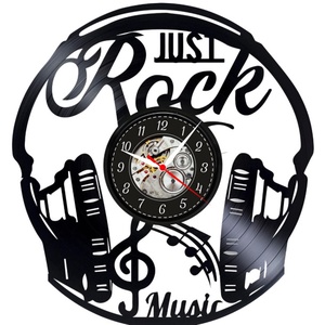 JUST ROCK-ceas de perete, Casă & Stil de viață, Accesorii pentru decorat casa, Decorațiuni de pereți, decorațiuni suspendate, Ceasuri de perete, , ARTYNOS