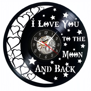 I LOVE YOU.-ceas de perete, Casă & Stil de viață, Accesorii pentru decorat casa, Decorațiuni de pereți, decorațiuni suspendate, Ceasuri de perete, , ARTYNOS