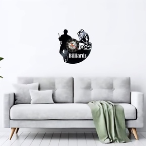 BILIARD-ceas de perete - casă & stil de viață - accesorii pentru decorat casa - decorațiuni de pereți, decorațiuni suspendate - ceasuri de perete - Artynos.ro