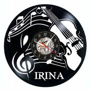 VIOARA- ceas de perete (personalizabil), Casă & Stil de viață, Accesorii pentru decorat casa, Decorațiuni de pereți, decorațiuni suspendate, Ceasuri de perete, , ARTYNOS