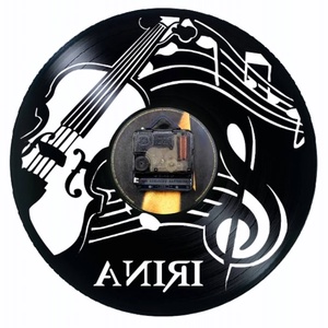 VIOARA- ceas de perete (personalizabil) - casă & stil de viață - accesorii pentru decorat casa - decorațiuni de pereți, decorațiuni suspendate - ceasuri de perete - Artynos.ro