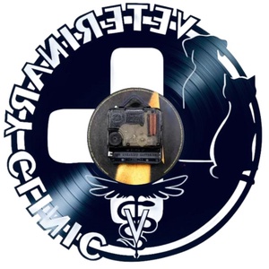 CLINICA VETERINARA- ceas de perete - casă & stil de viață - accesorii pentru decorat casa - decorațiuni de pereți, decorațiuni suspendate - ceasuri de perete - Artynos.ro