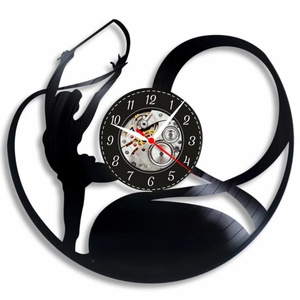 GIMNASTICA RITMICA- ceas de perete, Casă & Stil de viață, Accesorii pentru decorat casa, Decorațiuni de pereți, decorațiuni suspendate, Ceasuri de perete, , ARTYNOS