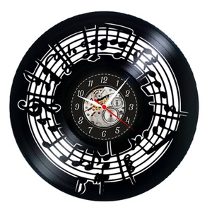 MUZICA- ceas de perete, Casă & Stil de viață, Accesorii pentru decorat casa, Decorațiuni de pereți, decorațiuni suspendate, Ceasuri de perete, , ARTYNOS