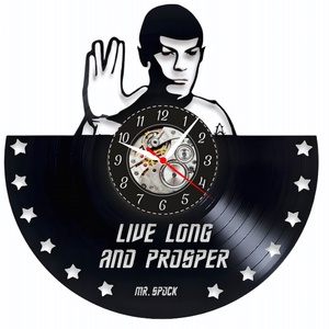 STAR TREK-ceas de perete, Casă & Stil de viață, Accesorii pentru decorat casa, Decorațiuni de pereți, decorațiuni suspendate, Ceasuri de perete, , ARTYNOS
