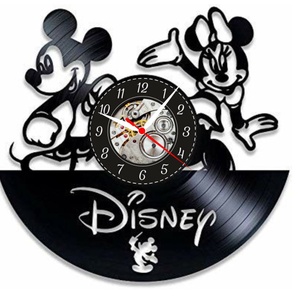  MICKEY ȘI MINNIE- ceas de perete, Casă & Stil de viață, Accesorii pentru decorat casa, Decorațiuni de pereți, decorațiuni suspendate, Ceasuri de perete, , ARTYNOS