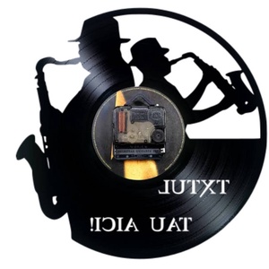 SAXOFONIST-ceas de perete(PERSONALIZABIL) - casă & stil de viață - accesorii pentru decorat casa - decorațiuni de pereți, decorațiuni suspendate - ceasuri de perete - Artynos.ro