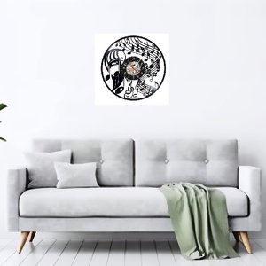 NOTE MUZICALE-ceas de perete - casă & stil de viață - accesorii pentru decorat casa - decorațiuni de pereți, decorațiuni suspendate - ceasuri de perete - Artynos.ro