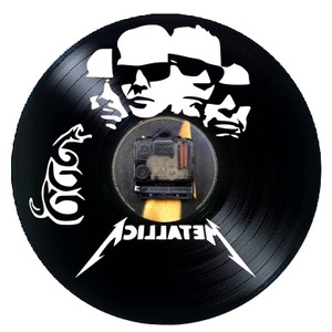 METALLICA-ceas de perete - casă & stil de viață - accesorii pentru decorat casa - decorațiuni de pereți, decorațiuni suspendate - ceasuri de perete - Artynos.ro