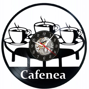 CAFENEA-ceas de perete (personalizabil), Casă & Stil de viață, Accesorii pentru decorat casa, Decorațiuni de pereți, decorațiuni suspendate, Ceasuri de perete, , ARTYNOS