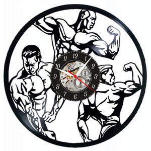 BODY BUILDING-ceas de perete, Casă & Stil de viață, Accesorii pentru decorat casa, Decorațiuni de pereți, decorațiuni suspendate, Ceasuri de perete, , ARTYNOS