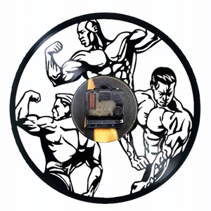 BODY BUILDING-ceas de perete - casă & stil de viață - accesorii pentru decorat casa - decorațiuni de pereți, decorațiuni suspendate - ceasuri de perete - Artynos.ro