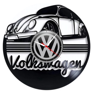 VOLKSWAGEN-ceas de perete, Casă & Stil de viață, Accesorii pentru decorat casa, Decorațiuni de pereți, decorațiuni suspendate, Ceasuri de perete, , ARTYNOS