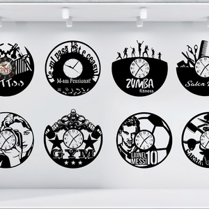 SALON COAFOR-ceas de perete (personalizabil) - casă & stil de viață - accesorii pentru decorat casa - decorațiuni de pereți, decorațiuni suspendate - ceasuri de perete - Artynos.ro