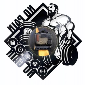 GYM - ceas de perete - casă & stil de viață - accesorii pentru decorat casa - decorațiuni de pereți, decorațiuni suspendate - ceasuri de perete - Artynos.ro