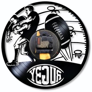 RUGBY-ceas de perete  - casă & stil de viață - accesorii pentru decorat casa - decorațiuni de pereți, decorațiuni suspendate - ceasuri de perete - Artynos.ro