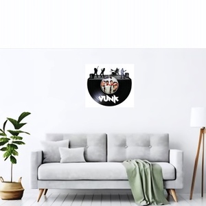 VUNK-ceas de perete - casă & stil de viață - accesorii pentru decorat casa - decorațiuni de pereți, decorațiuni suspendate - ceasuri de perete - Artynos.ro