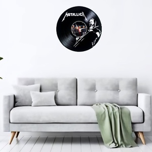 METALLICA-ceas de perete - casă & stil de viață - accesorii pentru decorat casa - decorațiuni de pereți, decorațiuni suspendate - ceasuri de perete - Artynos.ro