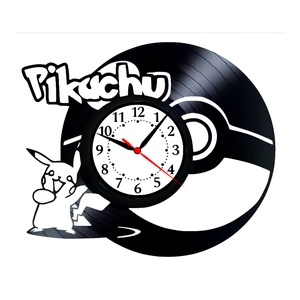 PIKACHU- ceas de perete, Casa & Stil de viata, Accesorii pentru decorat casa, Decoratiuni de pereti, decoratiuni suspendate, Ceasuri de perete, , ARTYNOS