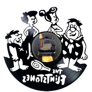 FAMILIA FLINTSTONE-ceas de perete - casă & stil de viață - accesorii pentru decorat casa - decorațiuni de pereți, decorațiuni suspendate - ceasuri de perete - Artynos.ro