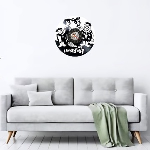 FAMILIA FLINTSTONE-ceas de perete - casă & stil de viață - accesorii pentru decorat casa - decorațiuni de pereți, decorațiuni suspendate - ceasuri de perete - Artynos.ro