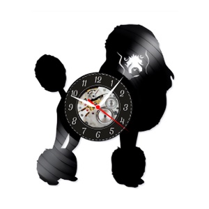 POODLE-ceas de perete, Casa & Stil de viata, Accesorii pentru decorat casa, Decoratiuni de pereti, decoratiuni suspendate, Ceasuri de perete, , ARTYNOS
