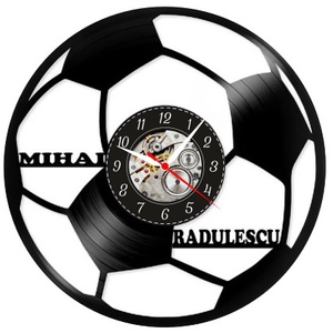 FOTBALIST-ceas de perete (personalizabil), Casa & Stil de viata, Accesorii pentru decorat casa, Decoratiuni de pereti, decoratiuni suspendate, Ceasuri de perete, , ARTYNOS