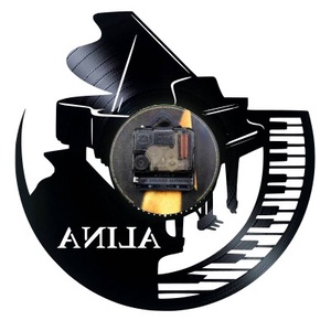 PIANIST-ceas de perete (personalizabil) - casă & stil de viață - accesorii pentru decorat casa - decorațiuni de pereți, decorațiuni suspendate - ceasuri de perete - Artynos.ro