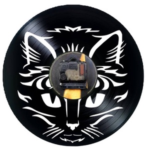 PISICA-ceas de perete - casă & stil de viață - accesorii pentru decorat casa - decorațiuni de pereți, decorațiuni suspendate - ceasuri de perete - Artynos.ro