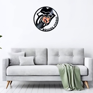 ROLLING STONES-ceas de perete - casă & stil de viață - accesorii pentru decorat casa - decorațiuni de pereți, decorațiuni suspendate - ceasuri de perete - Artynos.ro