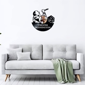 LINKIN PARK CHESTER -ceas de perete - casă & stil de viață - accesorii pentru decorat casa - decorațiuni de pereți, decorațiuni suspendate - ceasuri de perete - Artynos.ro