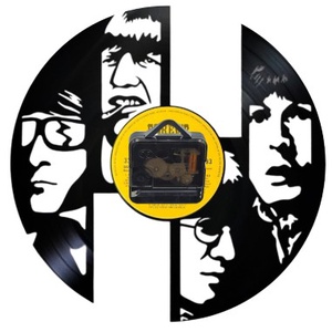  THE BEATLES- ceas de perete - casă & stil de viață - accesorii pentru decorat casa - decorațiuni de pereți, decorațiuni suspendate - ceasuri de perete - Artynos.ro