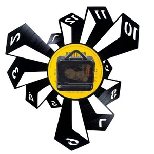 EXPLOZIE GEOMETRICA- ceas de perete - casă & stil de viață - accesorii pentru decorat casa - decorațiuni de pereți, decorațiuni suspendate - ceasuri de perete - Artynos.ro