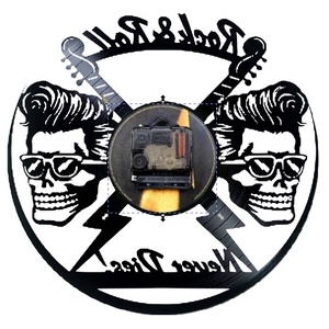 ROCK and ROLL- ceas de perete - casă & stil de viață - accesorii pentru decorat casa - decorațiuni de pereți, decorațiuni suspendate - ceasuri de perete - Artynos.ro