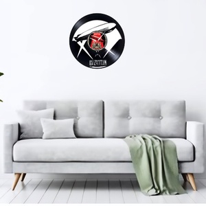 LED ZEPPELIN-ceas de perete - casă & stil de viață - accesorii pentru decorat casa - decorațiuni de pereți, decorațiuni suspendate - ceasuri de perete - Artynos.ro