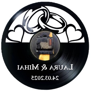 NUNTA- LOGODNA-ceas de perete - casă & stil de viață - accesorii pentru decorat casa - decorațiuni de pereți, decorațiuni suspendate - ceasuri de perete - Artynos.ro
